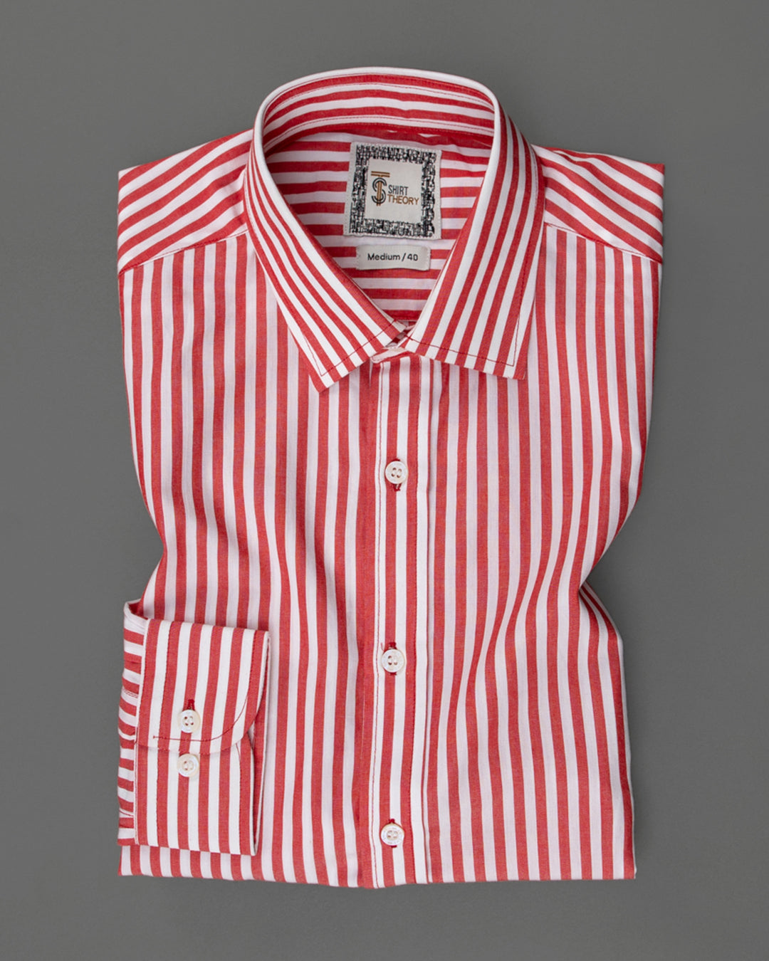 Classic Red N White Stripes Luxury Shirts For Men Casual Shirts For classic-red-n-white-stripes-luxury-shirts-for-men-casual-shirts-for