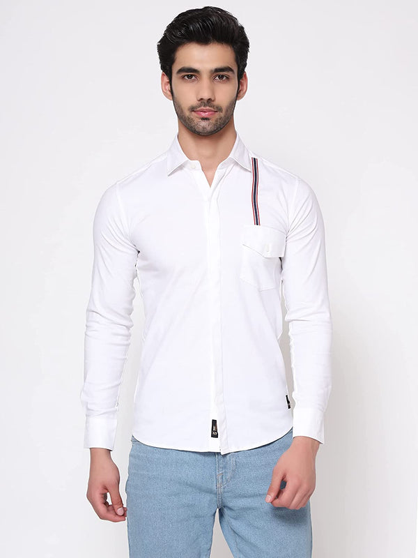 White Dobby Shirt