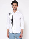 Tidal White Casual Shirt