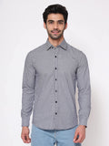 Black Gingham Check Shirt