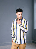 Techno Black n Yellow Stripe